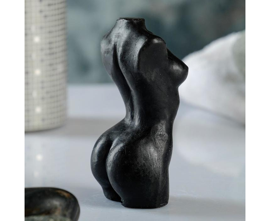 Черное фигурное мыло "Женское тело №1", фото 