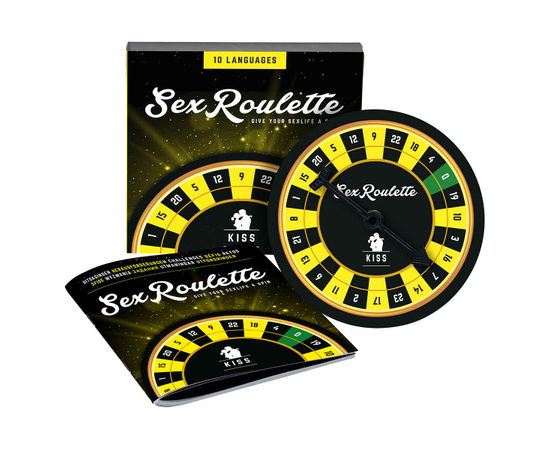 Настольная игра-рулетка Sex Roulette Kiss, фото 