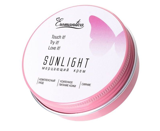 Мерцающий крем Eromantica Sunlight - 60 гр., Объем: 60 гр., фото 
