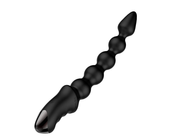 Черный гибкий вибростимулятор Nexus Bendz - 29,2 см., фото 