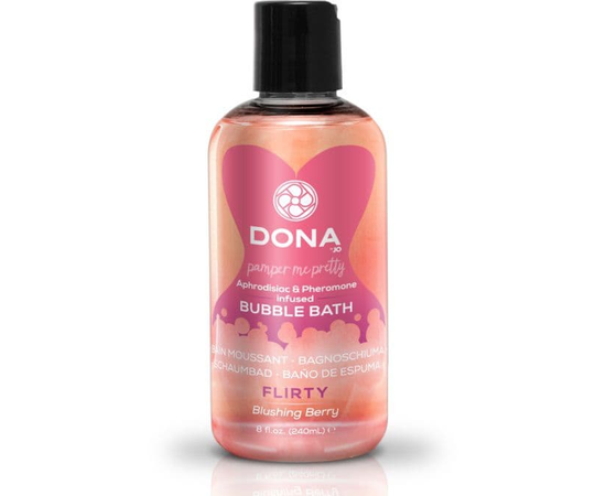 Пена для ванн DONA Flirty Blushing Berry - 240 мл., фото 