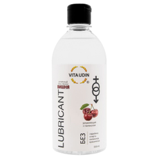 Интимный гель-смазка на водной основе VITA UDIN с ароматом вишни, Объем: 500 мл., фото 