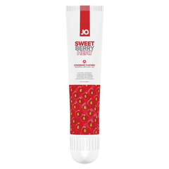 Стимулирующий клиторальный гель со вкусом клубники JO Sweet Berry Heat - 10 мл., фото 
