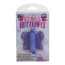 Фиолетовая вибробабочка на ремешках Micro Wireless Venus Butterfly, фото 