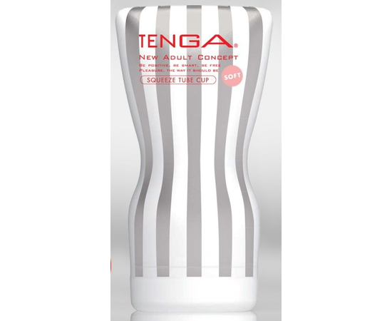 Мастурбатор TENGA Squeeze Tube Cup Soft, фото 