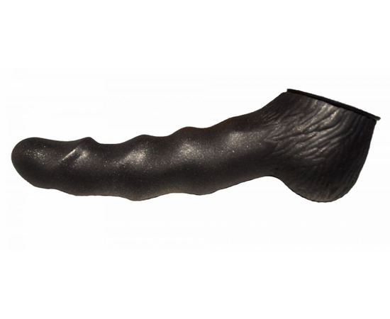 Чёрная насадка на пояс харнесс BLACK BENT 2, Цвет: черный, фото 