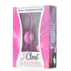 Комплект вагинальных шариков THE ALEXANDRA BEN WA BALLS, Цвет: розовый, фото 