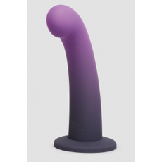 Фиолетовый, меняющий цвет фаллоимитатор Feel It Baby Colour-Changing Silicone G-Spot Dildo - 17,8 см., фото 