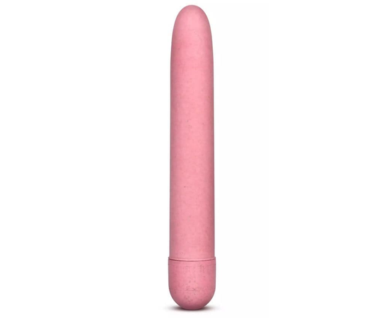 Биоразлагаемый вибратор Eco - 17,8 см., Цвет: розовый, фото 