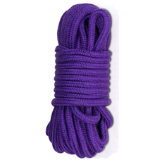 Верёвка для любовных игр - 10 м., Цвет: фиолетовый, фото 