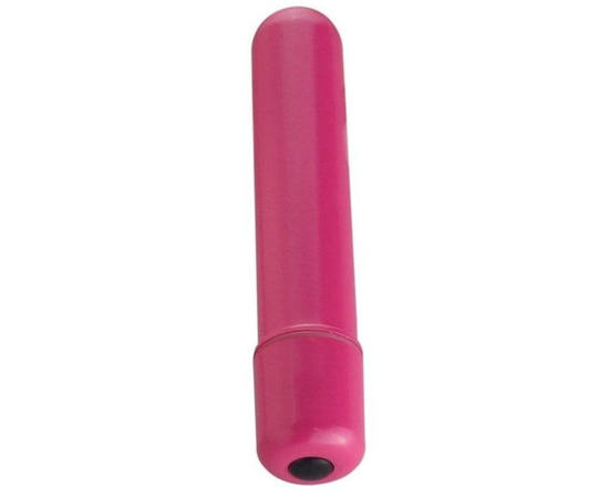Розовая вибропуля 7 Models bullet - 9 см., фото 