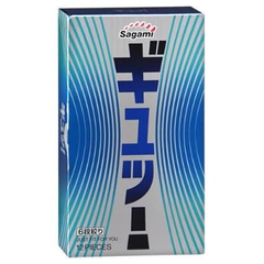 Презервативы Sagami 6 FIT V с волнообразной текстурой - 12 шт., фото 