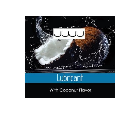 Пробник съедобного лубриканта JUJU с ароматом кокоса - 3 мл., фото 