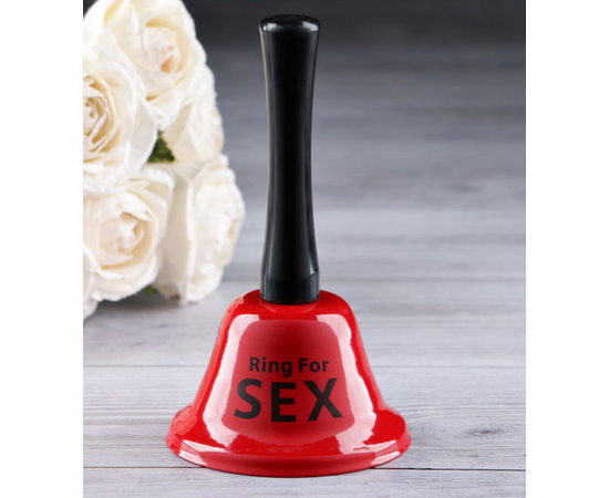 Настольный колокольчик RING FOR SEX, фото 