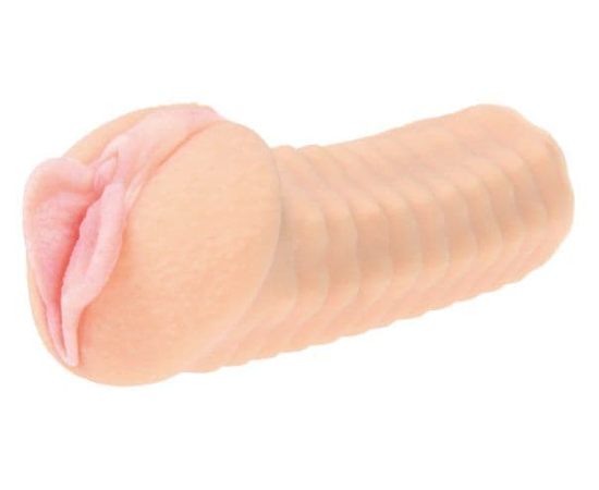 Супер реалистичный мастурбатор-вагина с двойным слоем материала, фото 