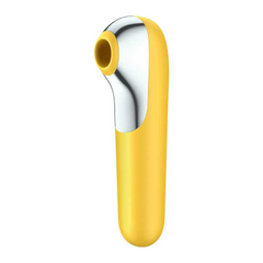Вакуум-волновой стимулятор клитора Satisfyer Dual Love, Цвет: желтый, фото 