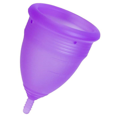 Фиолетовая менструальная чаша Lila S, фото 