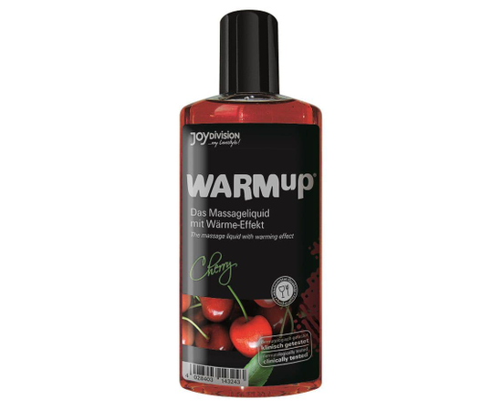 Разогревающее масло WARMup Cherry - 150 мл., фото 