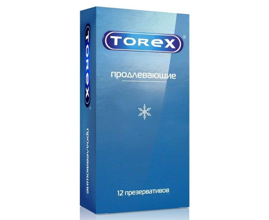 Презервативы Torex "Продлевающие" с пролонгирующим эффектом - 12 шт., фото 