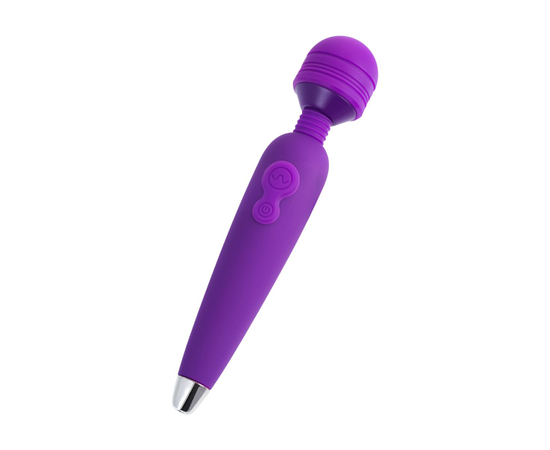Фиолетовый вибратор-жезл Kily - 18,7 см., фото 