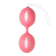 Вагинальные шарики Wiggle Duo, Цвет: розовый, фото 