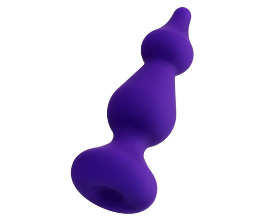 Фиолетовая анальная втулка Sholt - 10 см., фото 