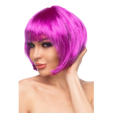 Фиолетовый парик "Кику", Цвет: фиолетовый, фото 