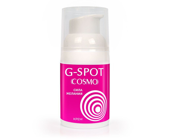 Стимулирующий интимный крем для женщин Биоритм Cosmo G-spot, Объем: 28 гр., фото 