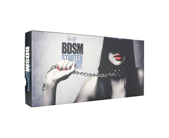 Набор БДСМ-аксессуаров BDSM STARTER, Цвет: черный, фото 