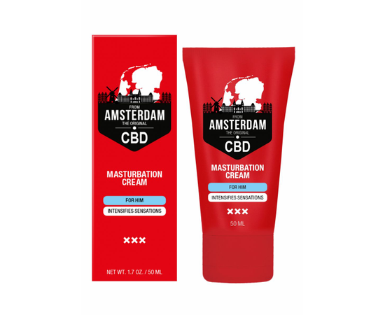 Крем для мастурбации для мужчин CBD from Amsterdam Masturbation Cream For Him - 50 мл., фото 