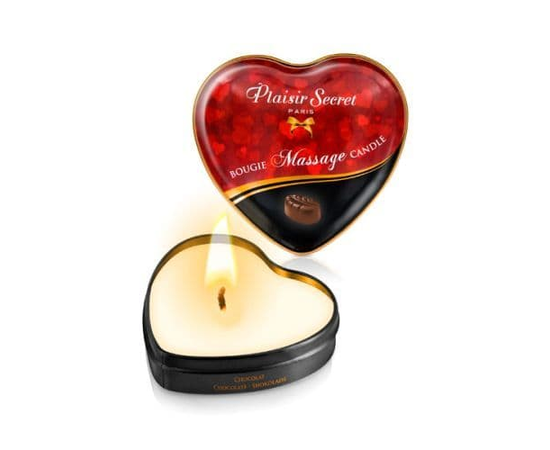 Массажная свеча с ароматом шоколада Bougie Massage Candle - 35 мл., фото 