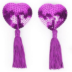Фиолетовые пэстисы с кисточками, Цвет: фиолетовый, фото 