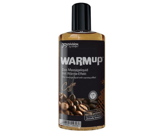 Разогревающее масло WARMup Coffee - 150 мл., фото 