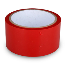 Красная лента для бондажа Easytoys Bondage Tape - 20 м., фото 