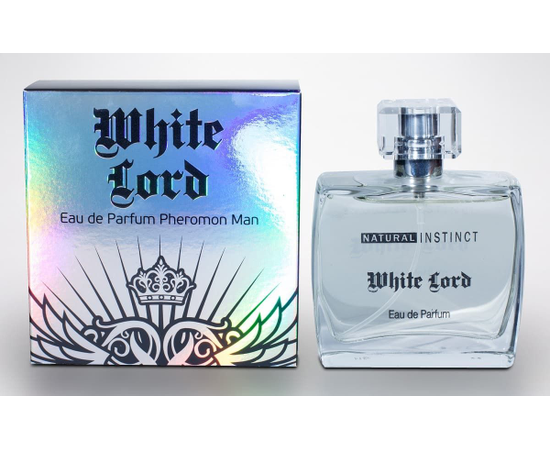 Мужская парфюмерная вода с феромонами Natural Instinct White Lord - 100 мл., фото 