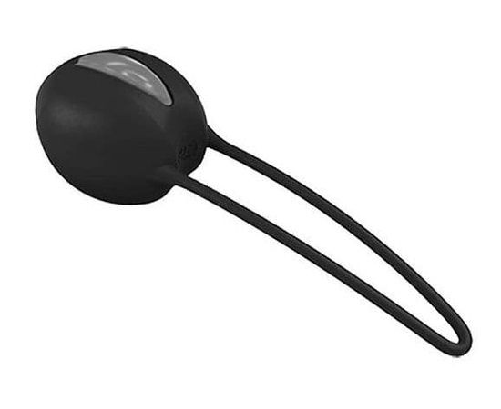 Вагинальный шарик Fun Factory Smartballs Uno, Цвет: черный с серым, фото 