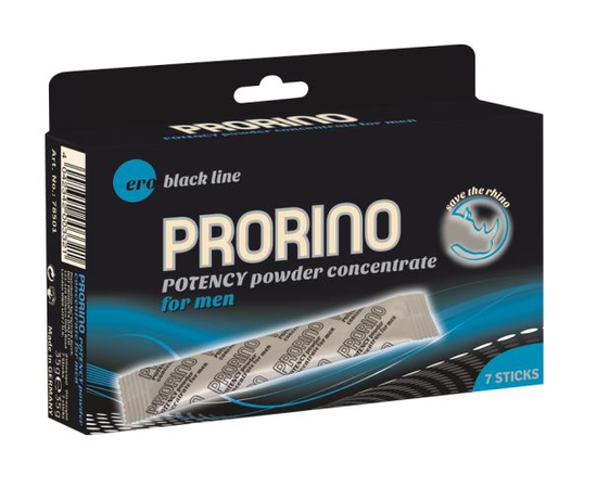 БАД для мужчин PRORINO M black line powder - 7 саше (6 гр.), фото 