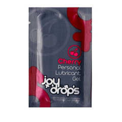 Пробник смазки на водной основе JoyDrops Cherry - 5 мл., фото 