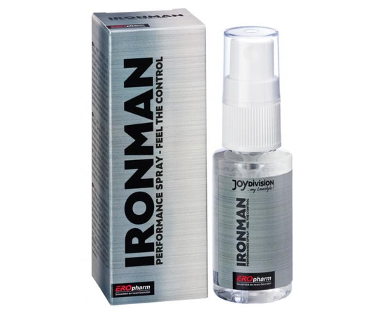 Пролонгатор-спрей для мужчин IRONMAN Spray - 30 мл., фото 