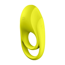 Желтое эрекционное кольцо Spectacular Duo, фото 
