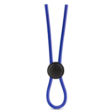 Эрекционное лассо Silicone Loop Cock Ring, Цвет: синий, фото 