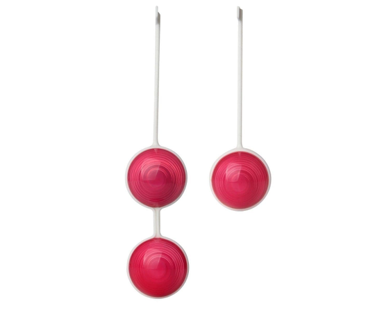 Красные вагинальные шарики Z Beads-Ruby в силиконовых корпусах, Цвет: красный, фото 