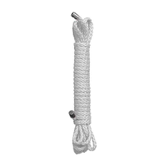 Белая веревка для бандажа Kinbaku Rope - 5 м., фото 