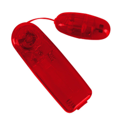 Красное виброяичко с пультом Bullet in Red, Цвет: красный, фото 