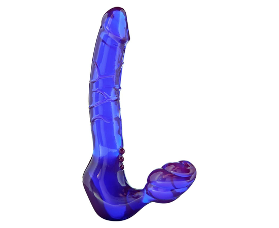 Безремневой вагинальный страпон Bend Over Boyfriend, Цвет: фиолетовый, фото 