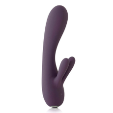 Фиолетовый вибратор-кролик Fifi - 19 см., фото 