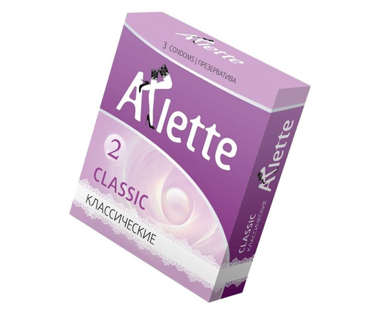 Классические презервативы Arlette Classic - 3 шт., фото 