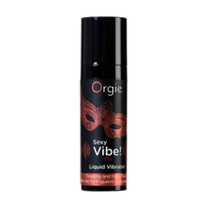 Разогревающий гель для массажа ORGIE Sexy Vibe Hot с эффектом вибрации - 15 мл., фото 