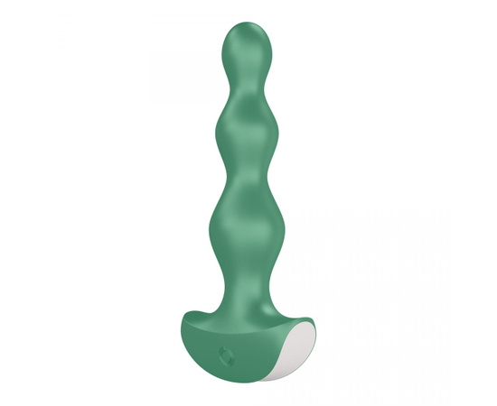 Анальная пробка с вибрацией Satisfyer Lolli Plug 2 - 14 см., Цвет: зеленый, фото 