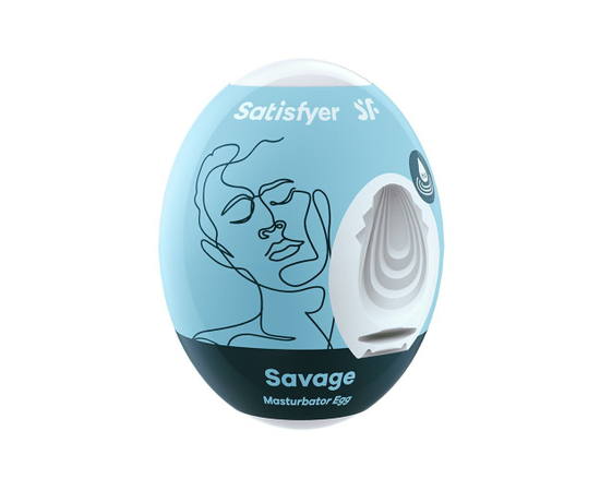 Мастурбатор-яйцо Satisfyer Savage Mini Masturbator, фото 